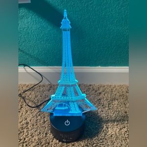 Multicolored Eiffel Towel Light